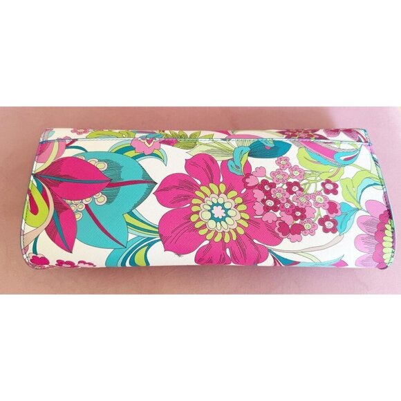 Trina Turk Summer Floral Printed Clutch NWT - Picture 5 of 9